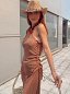 Vestido Aroa Camel